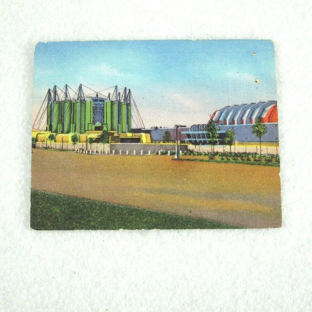 Vintage 1933 Chicago World's Fair Trading Card Travel & Transport Blatz Gum Co